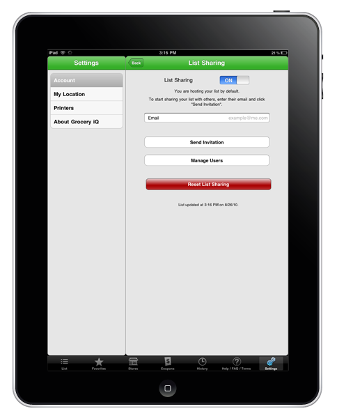List Synchronization