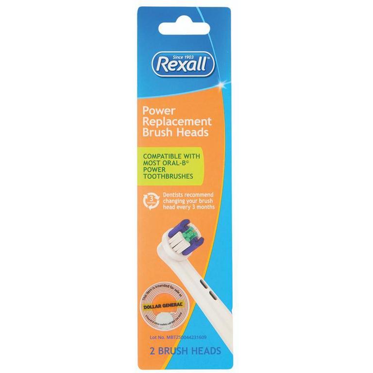 Save $1 on Rexall Power Replacement Heads 2ct