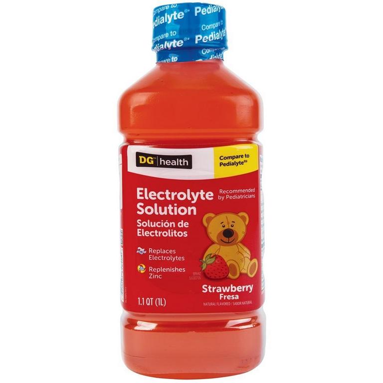 Save $0.75 on DG Health Electrolyte Solution or Electrolyte Solution Advantage Care 1 Liter Assorted
