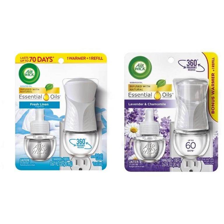 on any ONE (1) AIR WICK® Scented Oil Starter Kit