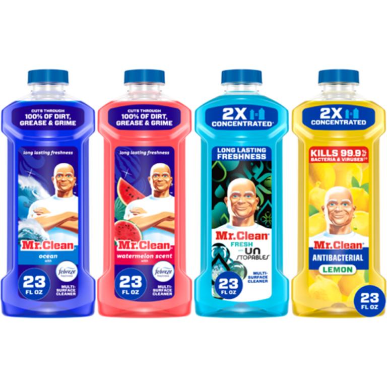 Get THREE Mr. Clean Multi-Purpose Cleaners 23oz for $10 (excludes trial/travel size)/