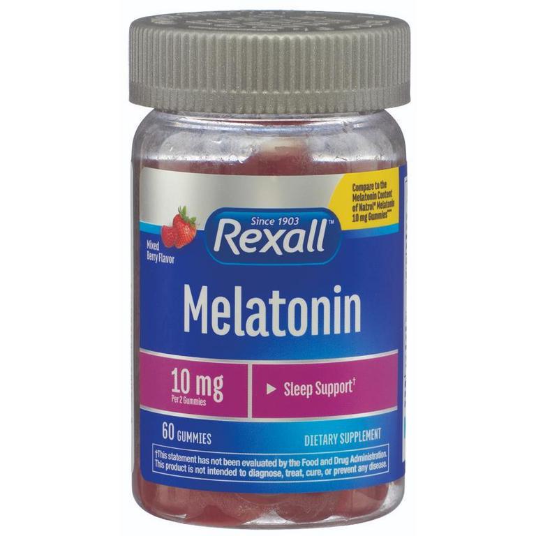 Save $1 on DG Health or Rexall Melatonin Gummies, Tablets, Capsules or Chews