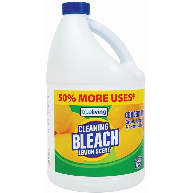Save $1 on True Living Cleaning Bleach Lemon, Disinfecting, or Low-Splash 121oz