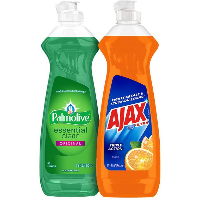 On any ONE (1) Ajax (10oz-15.2oz) or Palmolive Essential Clean (12.6oz-15.2oz) Dish Liquid