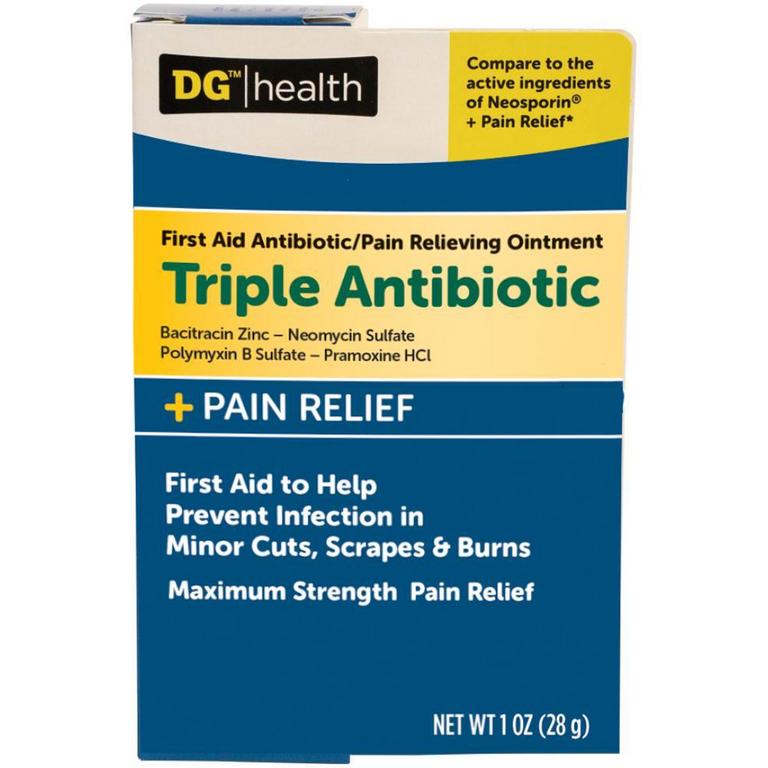 Save $1 on DGH Antibiotic Cream or Triple Antibiotic Cream 1oz or Hydrocortisone Cream 2oz/