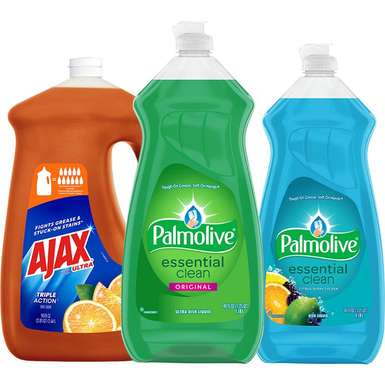 On any ONE (1) Ajax Ultra Dish Liquid (90oz ONLY) or Palmolive Essential Clean Dish Liquid (40oz ONLY)/