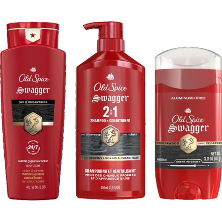 On ONE Old Spice Product (excludes trial/travel size)