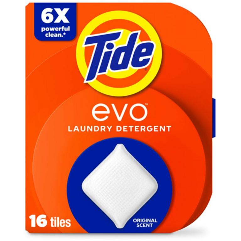 On ONE Tide evo 16ct. Laundry Detergent $9.95 SRP