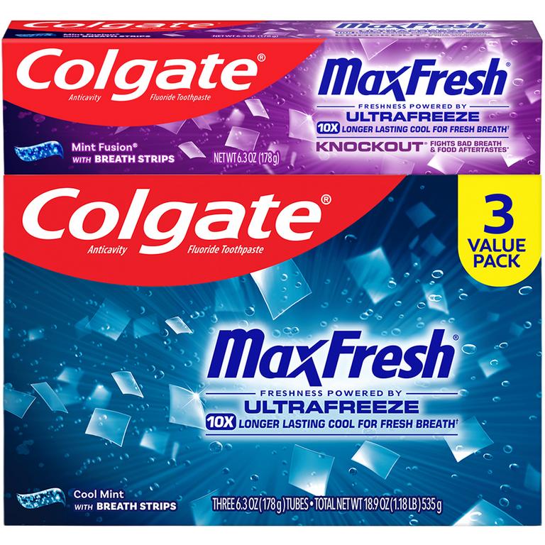 On any ONE (1) Colgate Max Fresh Toothpaste (6.3oz or 6.3oz Multipack)