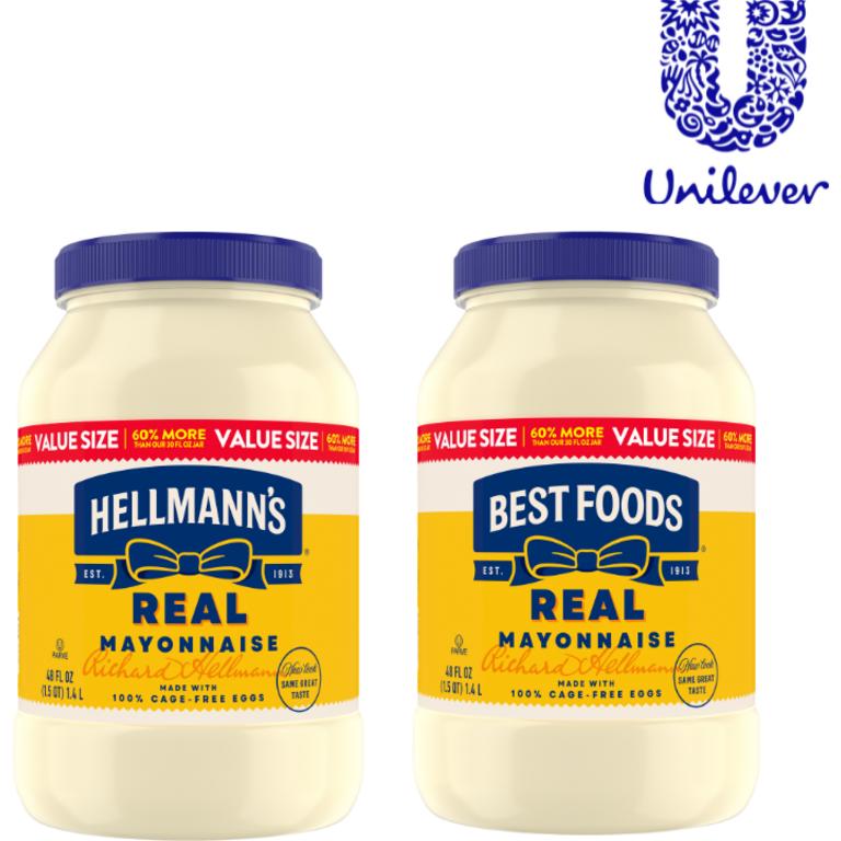 on ONE (1) Hellmann's or Best Foods 48oz. Excludes trial and travel sizes./