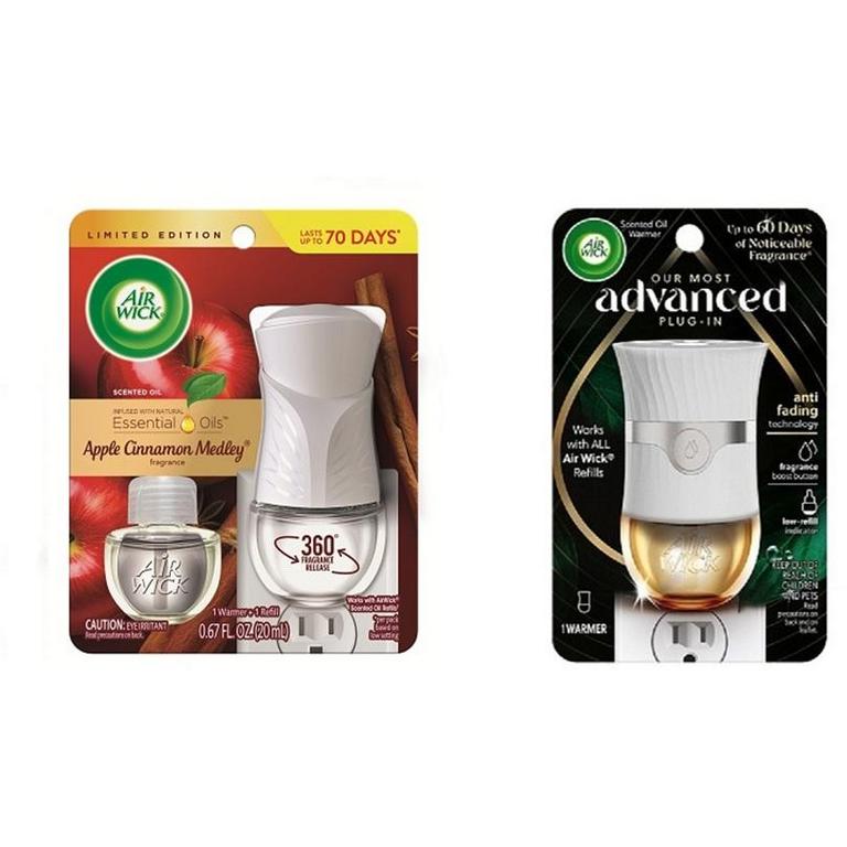 on any ONE (1) AIR WICK® Scented Oil Advanced Warmer or Starter Kit