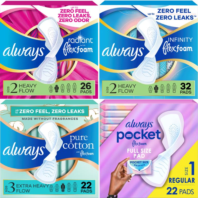 ONE Always Infinity, Radiant, Pure Cotton or Pocket Flexfoam Pads (excludes trial/travel size).