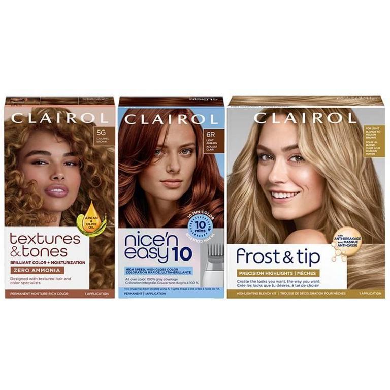 ANY ONE (1) box of CLAIROL® Hair Color Product (Excludes Professional)