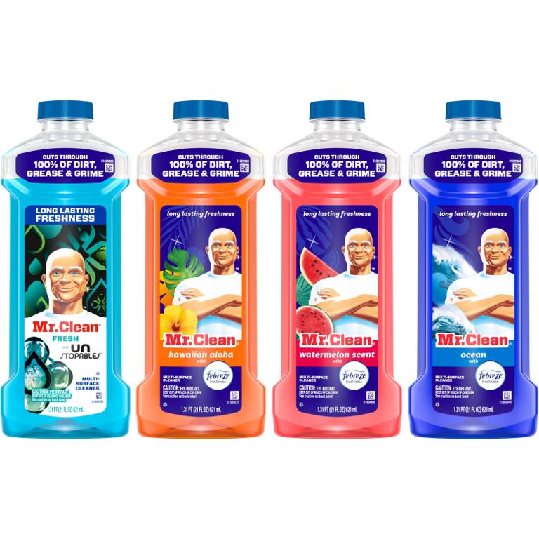 THREE Mr. Clean Multi-Surface Cleaner 21oz.