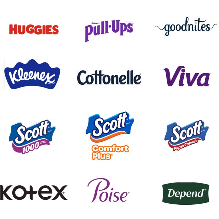 Spend $30 Save $10 on select Kimberly Clark products such as Huggies®, Pull-Ups®, Goodnites®, Kleenex®, Cottonelle®, Viva®, Scott®, Kotex®, Poise®, or Depend® Products/