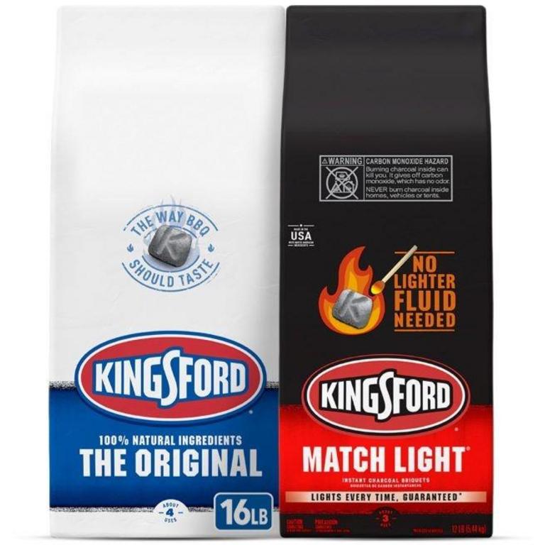 off ONE (1) Kingsford® Charcoal 12lb or 16lb bag