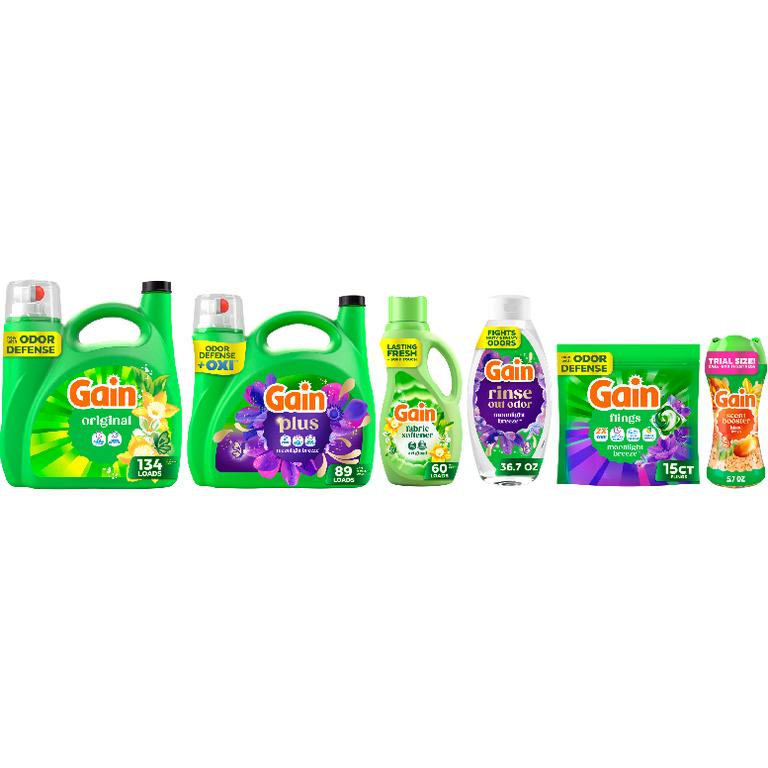 on any Gain Fabric Care Product of $30 or more