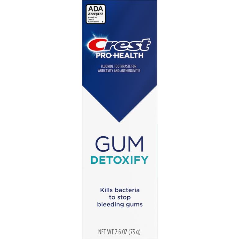 ONE Crest Gum Detoxify, Gum & Whitening, Gum & Enamel Restore, Gum & Sensitive, or Gum Recession 3.0 oz or smaller (excludes all other variants, kids, and trial/travel size)./