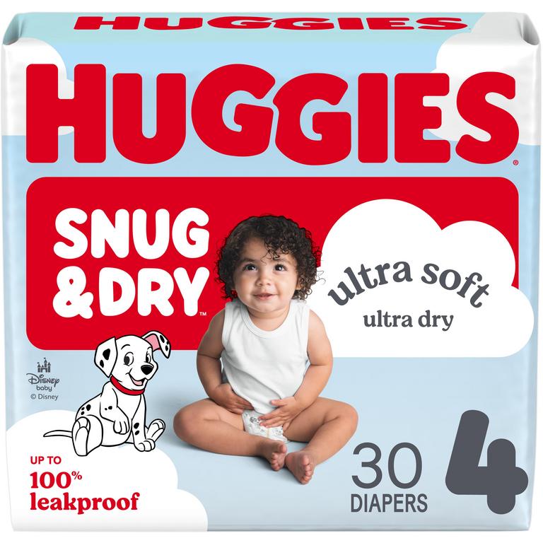 on any ONE (1) Huggies® Snug & Dry Diapers 18-38ct
