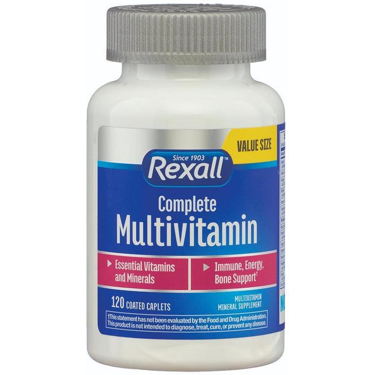 Save $1 on DG Health or Rexall Complete Multivitamins 40-120 ct. Assorted