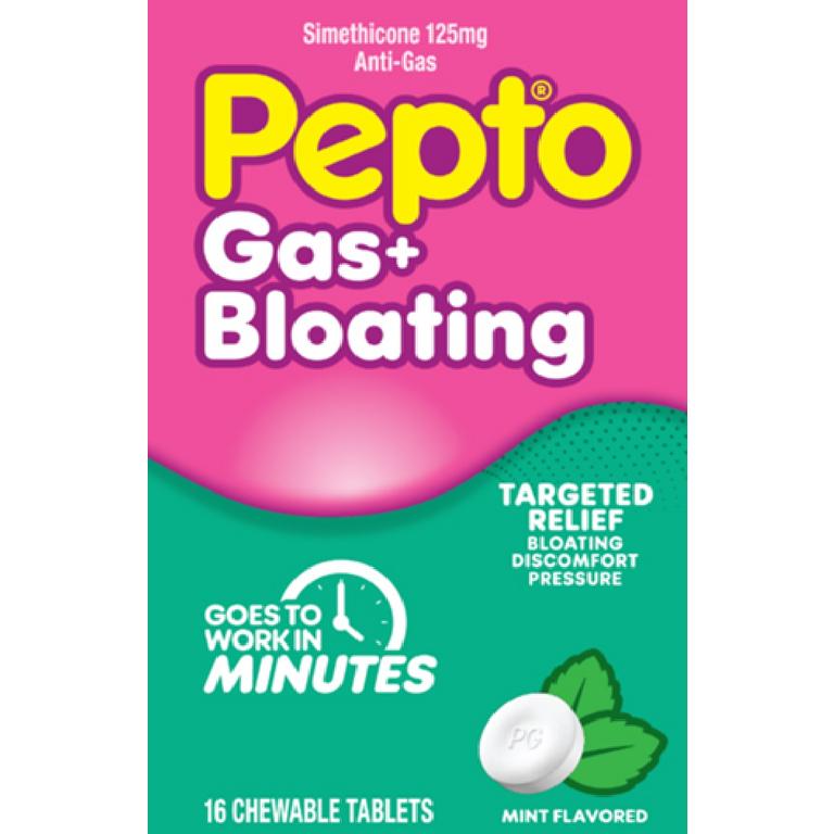 ONE Pepto Gas and Bloating Chewable Product (excludes travel/trial size & Gas and Bloating Softgel)/