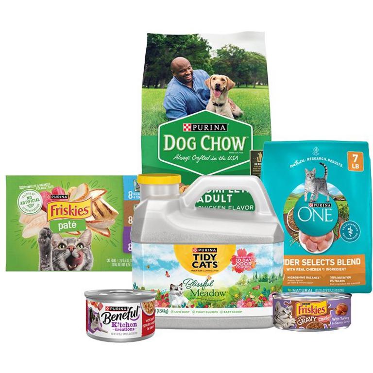 when you spend $30 on ANY Purina® Dog or Cat Food or Treats or Cat Litter Excludes Fancy Feast® Cat Food/