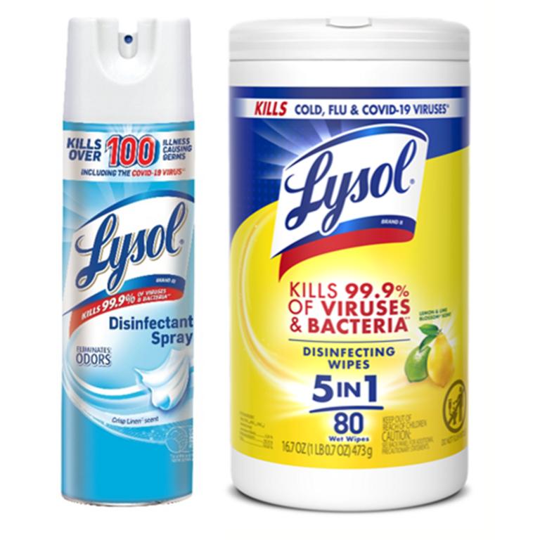 on Any ONE (1) Lysol® Product (excluding trial and travel sizes)