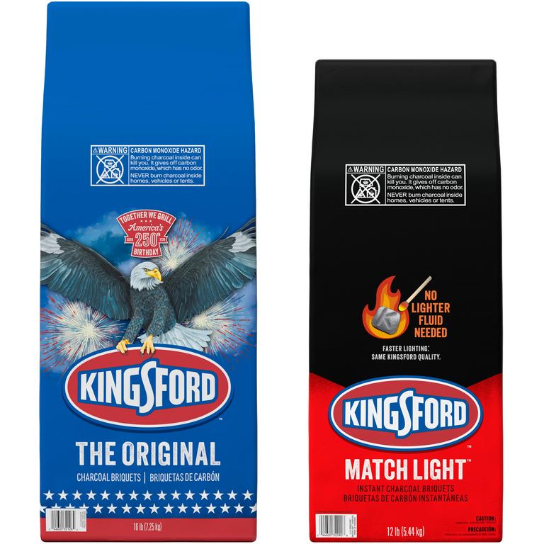 off ONE (1) Kingsford® Match Light® 12lb or Original 16lb bag