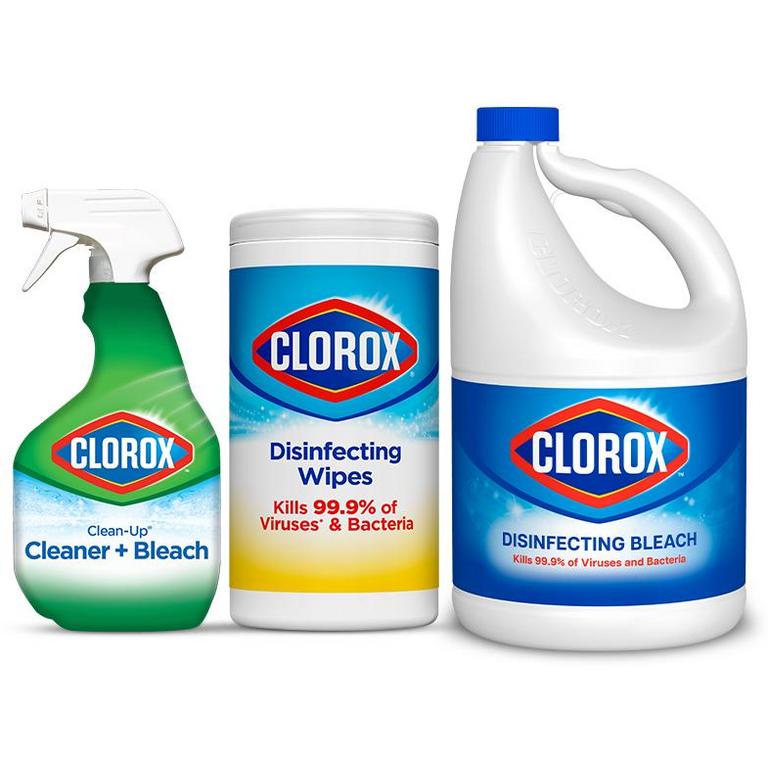 on ANY TWO (2) Clorox® Home Cleaning or Laundry Products (Excludes Clorox® Fraganzia®, $1, trial size and travel size, tools, & textiles)