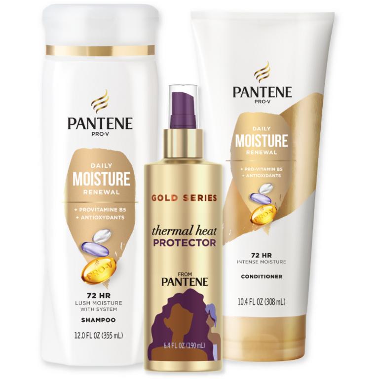 TWO Pantene Products including Pantene Pro-V and Gold Series (excludes trial/travel size, Stylers, Nutrient Blends, Miracle Rescue, Pro-V Miracles, and Abundant & Strong).