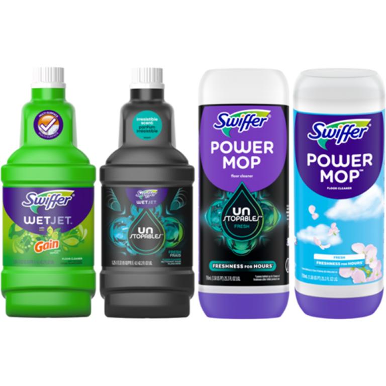 On ONE Swiffer WetJet or PowerMop Liquid Refill (Reg. $6.25-$7.25)/