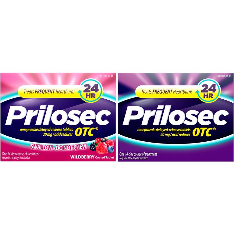 ONE 42ct Prilosec OTC Heartburn Relief Product (excludes trial/travel size, 14ct & 28ct).