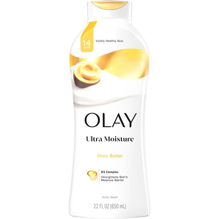 ONE Olay Body Wash 18oz, Body Wash 22oz, Body Wash 27oz, Body Wash 33oz OR Olay Bar 4ct or larger OR Olay Hand and Body Lotion 18oz (excludes trial/travel size)./