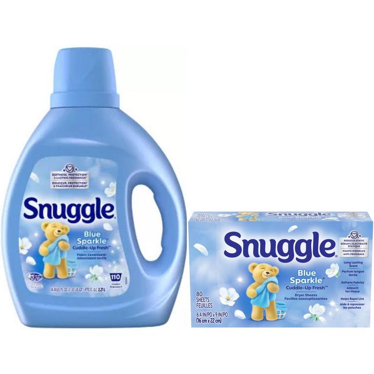 TWO (2) ANY Snuggle® Liquid, Scent Booster (11.5oz) or Sheets (70-80ct)/
