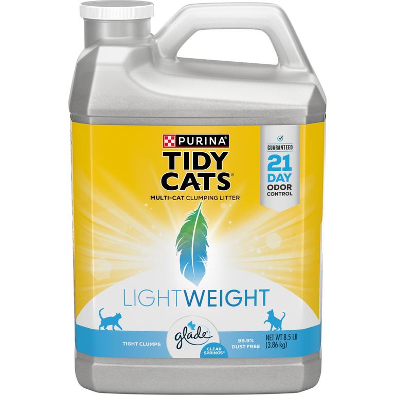 on ONE (1) 8.5 lb or larger package of TIDY CATS® LightWeight Cat Litter/