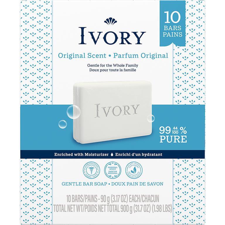 ONE Ivory Bar Soap 4ct or Larger.