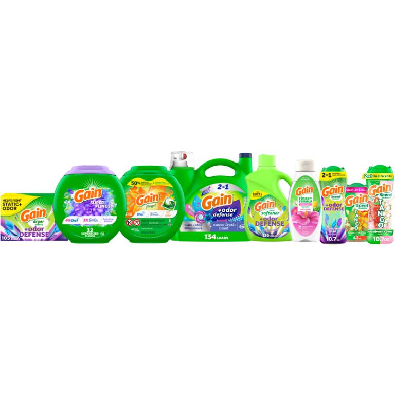 When You Spend $30 on ANY Gain Fabric Care Products/