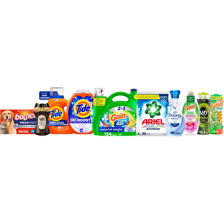 When You Spend $30 on ANY Procter & Gamble Fabric Care Products/