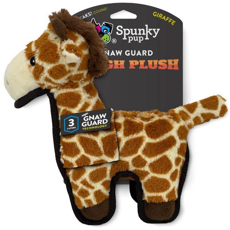 Save $1 on Spunky Pup Tough Plush Dog Toys Medium or Large/
