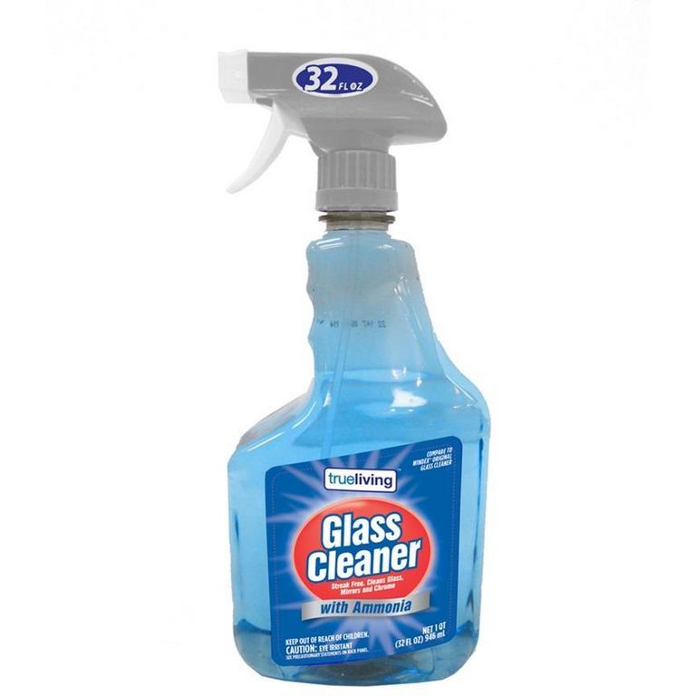 Save $1 on True Living Vinegar Cleaner or Glass Cleaner with Ammonia 32oz/