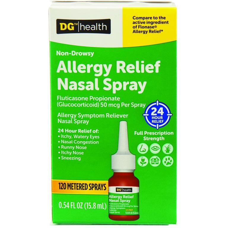 Save $2 on DG Health Allergy Relief Nasal Spray 120 Sprays/