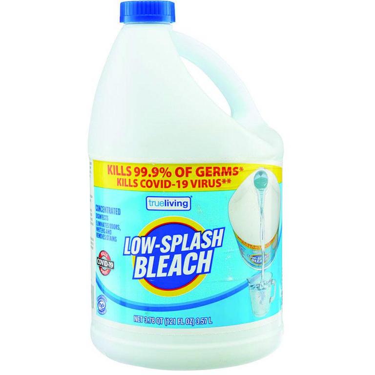 Save $0.50 on True Living Disinfecting, Leamon Cleaning or Low-Splash Bleach 121oz/