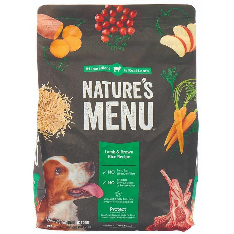 Save $0.50 on Nature's Menu Premium Dog Food 3.5lb Assorted/