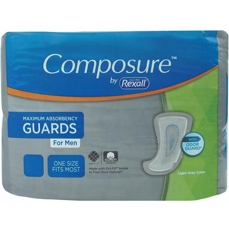 Save $2 on Composure Bladder Control Pads 24-66 ct. or Male Guard 52 ct.