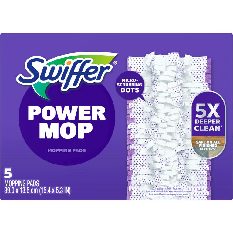 ONE Swiffer Refill Product (includes 20ct or Larger Dry and Wet cloth refills, 10ct or Larger XL Dry and Wet cloth refills, 5ct or Larger PowerMop pad refills, 12 or Larger WetJet pad refills, 2ct or Larger PowerMop and WetJet solution refills, and 6ct or larger Duster refills)