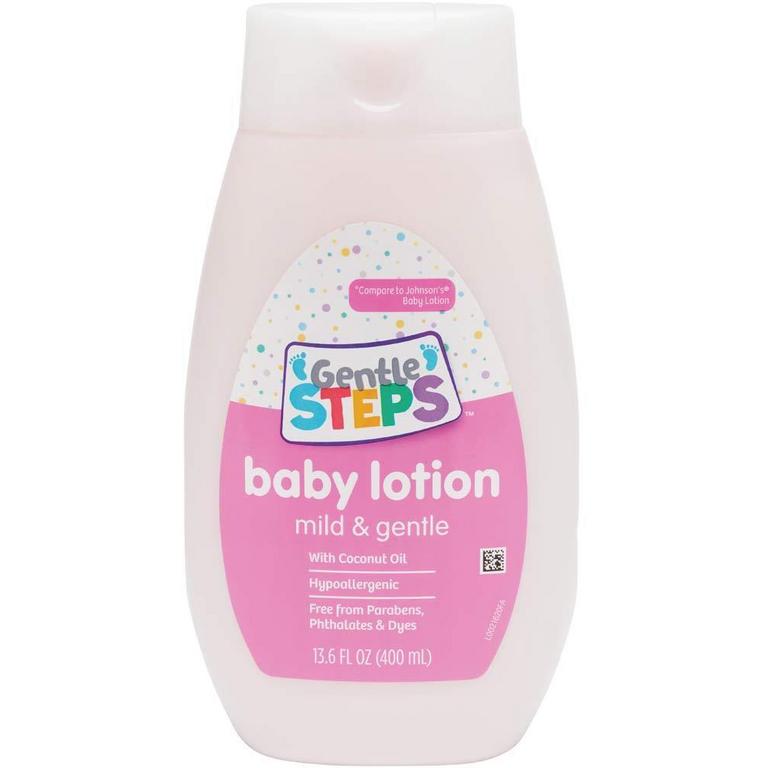 Save $0.50 on Gentle Steps Baby Wash, Shampoo, Lotion, or Night Time Bath 13.6oz.