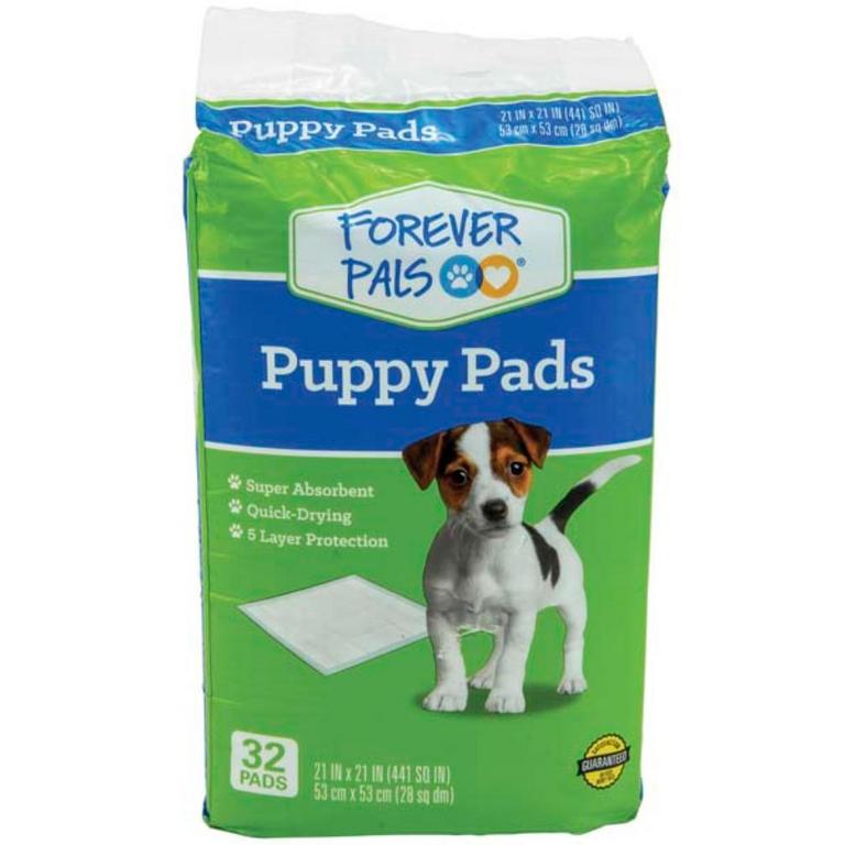 Save $1.25 on Forever pals puppy pads 32ct
