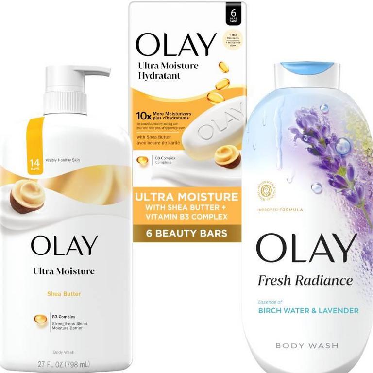 Buy ONE (1) Olay Body Wash or HBL 18-29 oz, Get ONE (1) Bar 6ct FREE
