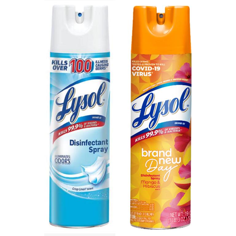 on Any ONE (1) Lysol® Disinfectant Spray