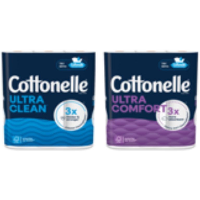 on any TWO (2) Cottonelle® Toilet Paper (4 mega roll pack or larger)